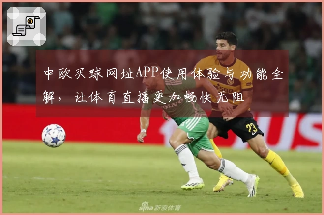 中欧买球网址APP使用体验与功能全解，让体育直播更加畅快无阻